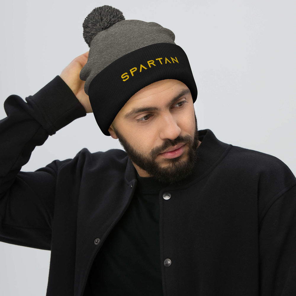 Classic Spartan Puff Beanie