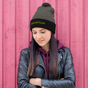 Classic Spartan Puff Beanie