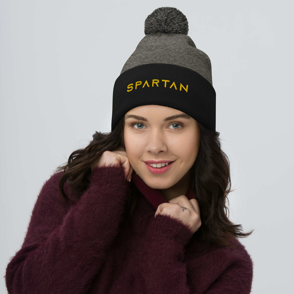 Classic Spartan Puff Beanie